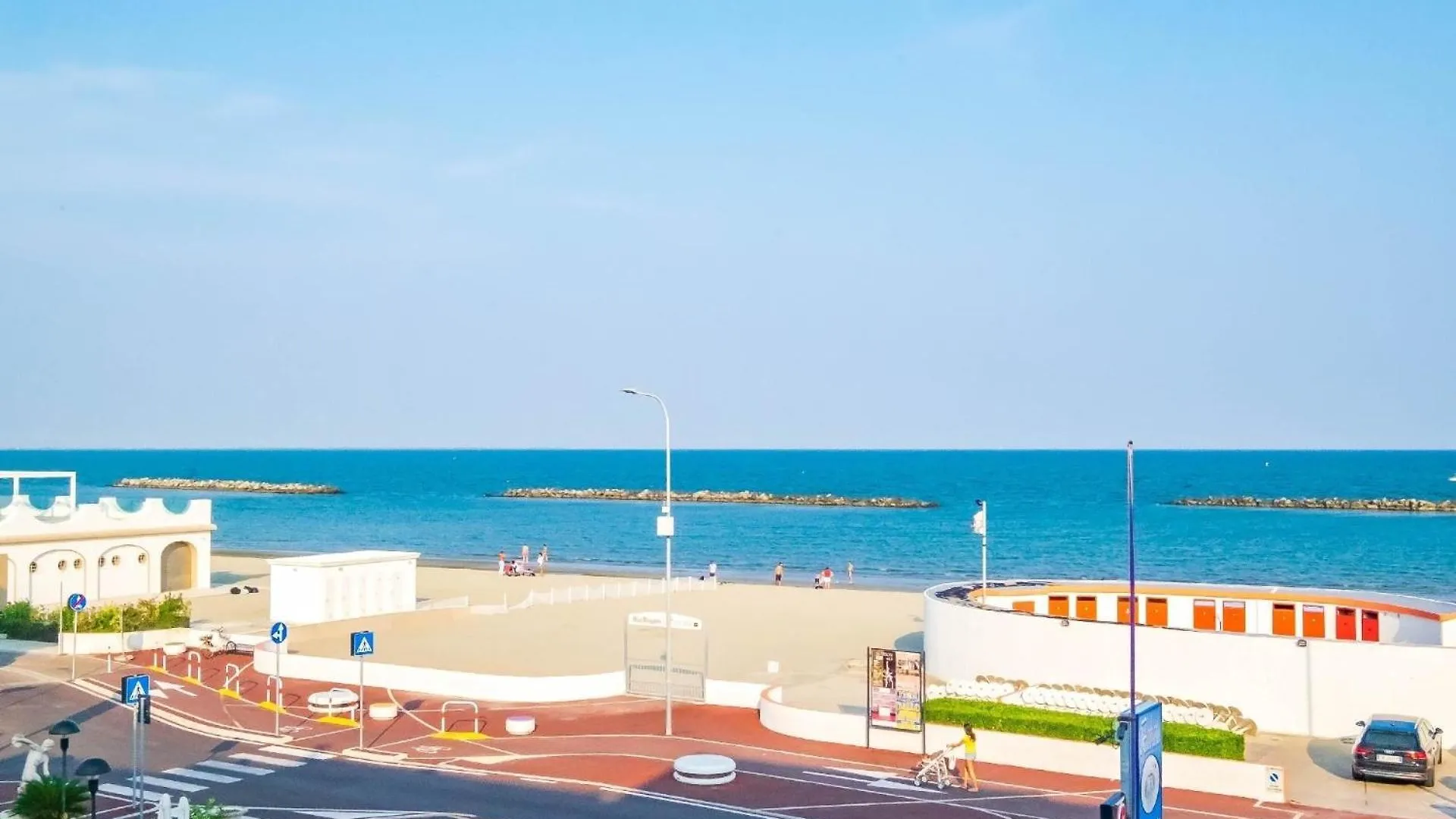 Lejlighed Einzimmerwohnung Im 2 Stock Mit Meerblick, Parkplatz Und Klimaanlage Lido delle Nazioni